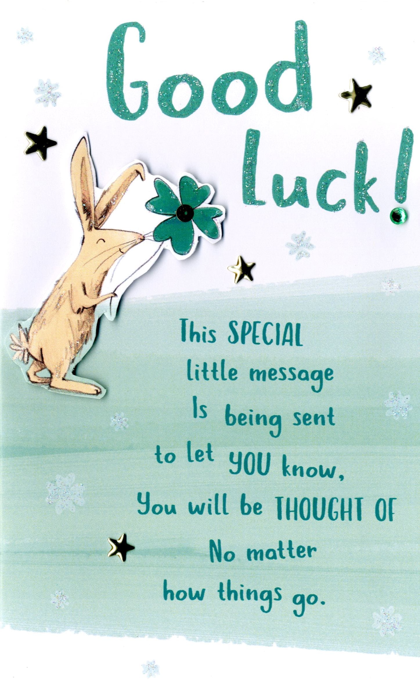 Good Luck Greeting Card Messages