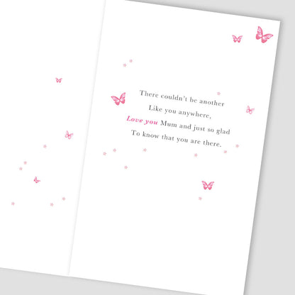 Mum In A Million Embellished Birthday Greeting Card