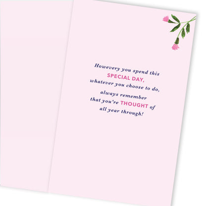 Wonderful Granddaughter Embellished Birthday Greeting Card