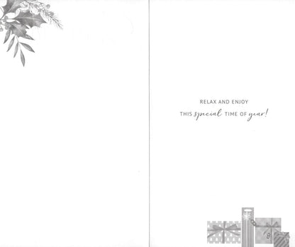 Grandad Xmas Jumper Embellished Christmas Card Hand-Finished