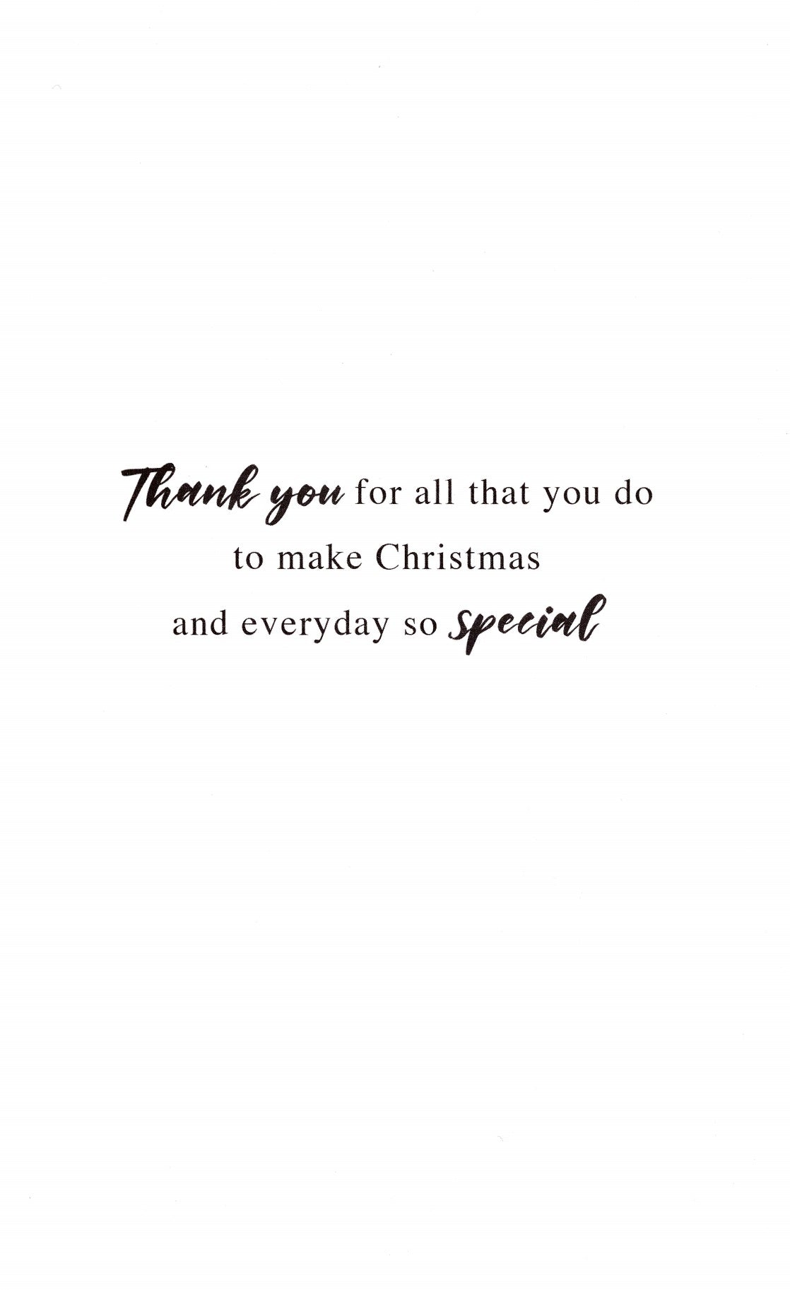 Darling Wife Festive Robin Embellished Christmas Card