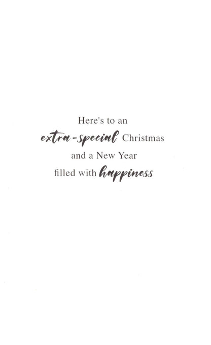 Amazing Husband Xmas Tree Embellished Christmas Card