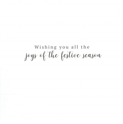 Box of 6 Traditional Robin Luxury Hand-Finished Christmas Cards