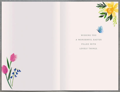 Thinking Of You Spring Splendour Easter Card Contemporary Greeting Card