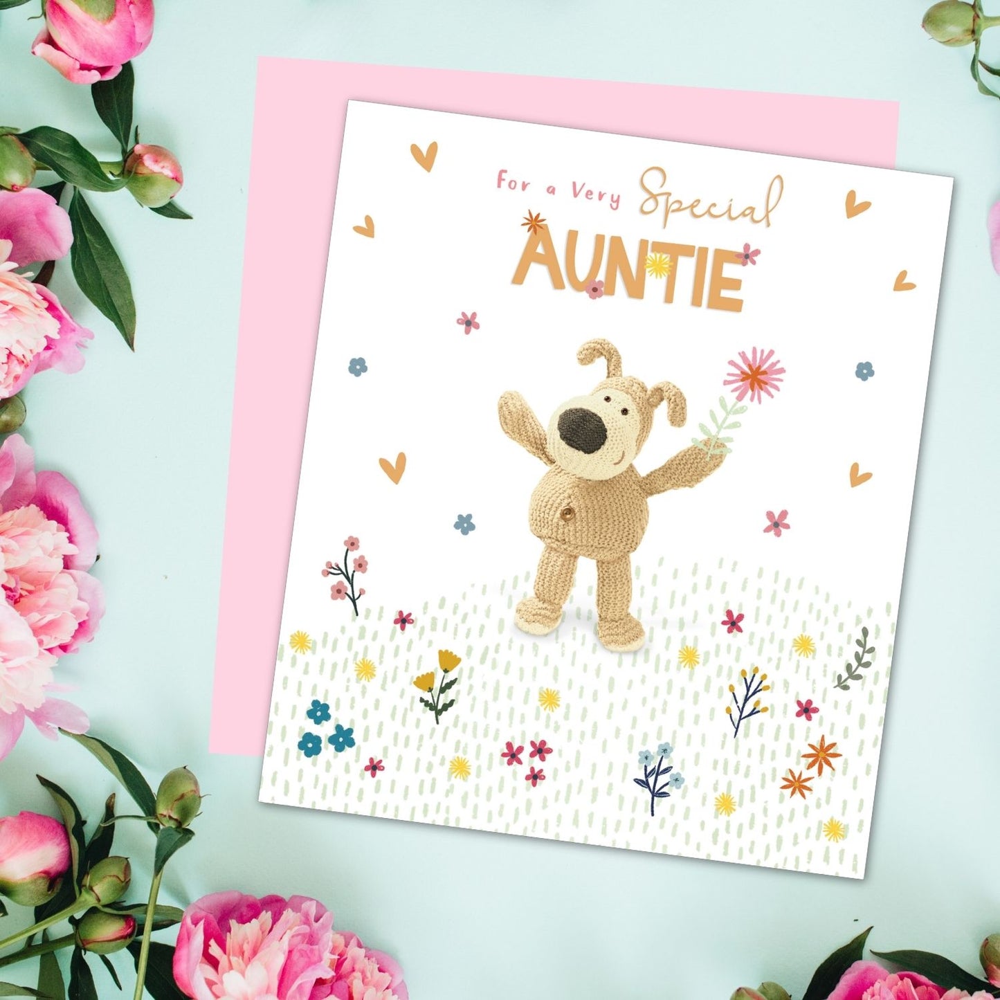 Boofle Special Auntie Boofle's Bloom Cute Mother's Day Greeting Card