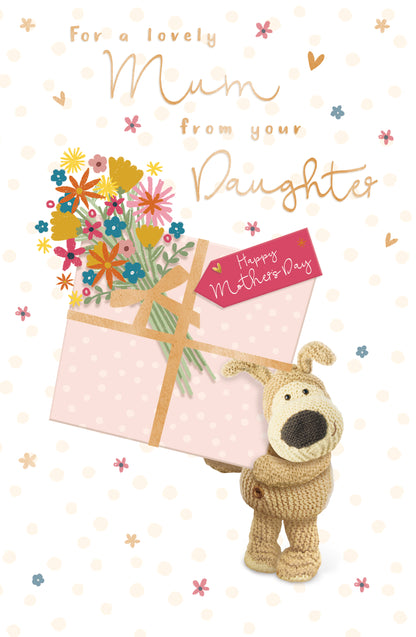 Boofle From Your Daughter Mum's Best Gift Cute Mother's Day Greeting Card