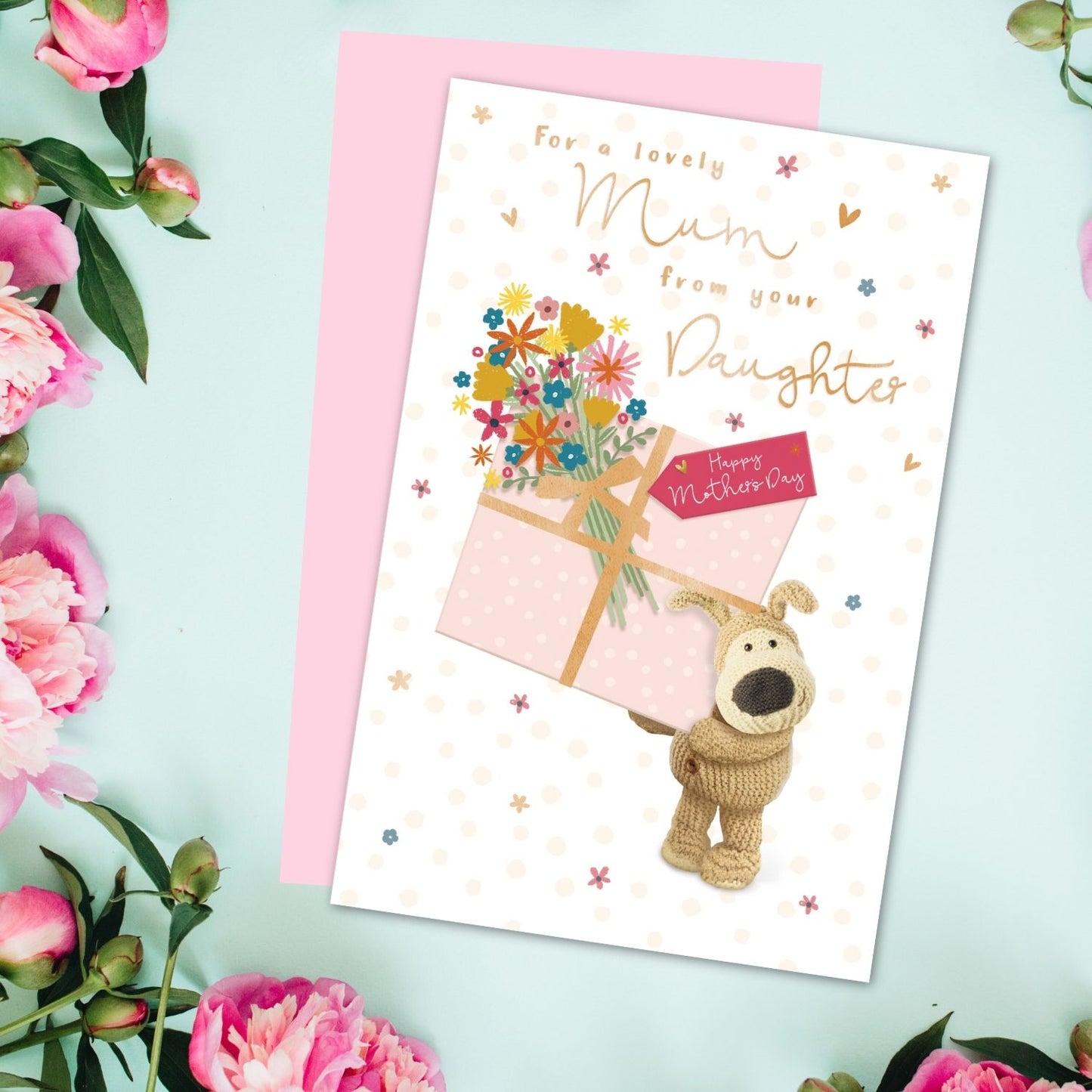 Boofle From Your Daughter Mum's Best Gift Cute Mother's Day Greeting Card