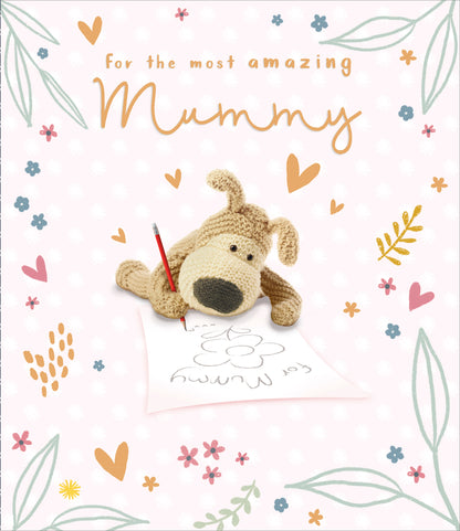 Boofle Amazing Mummy Love You Mummy Cute Mother's Day Greeting Card