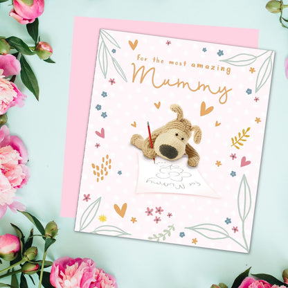 Boofle Amazing Mummy Love You Mummy Cute Mother's Day Greeting Card
