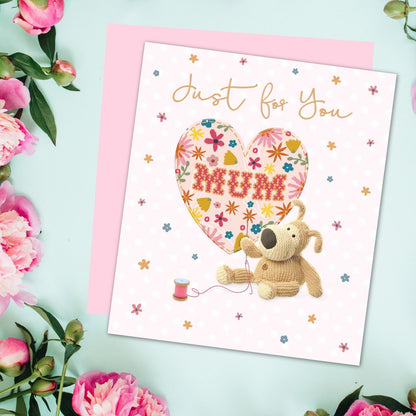 Boofle Just For You Mum Love For Mum Cute Mother's Day Greeting Card