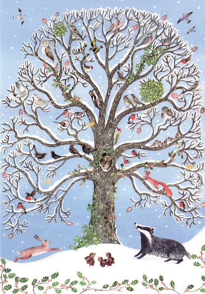 RSPB Box of 20 Birds & Wildlife Assorted Charity Christmas Cards