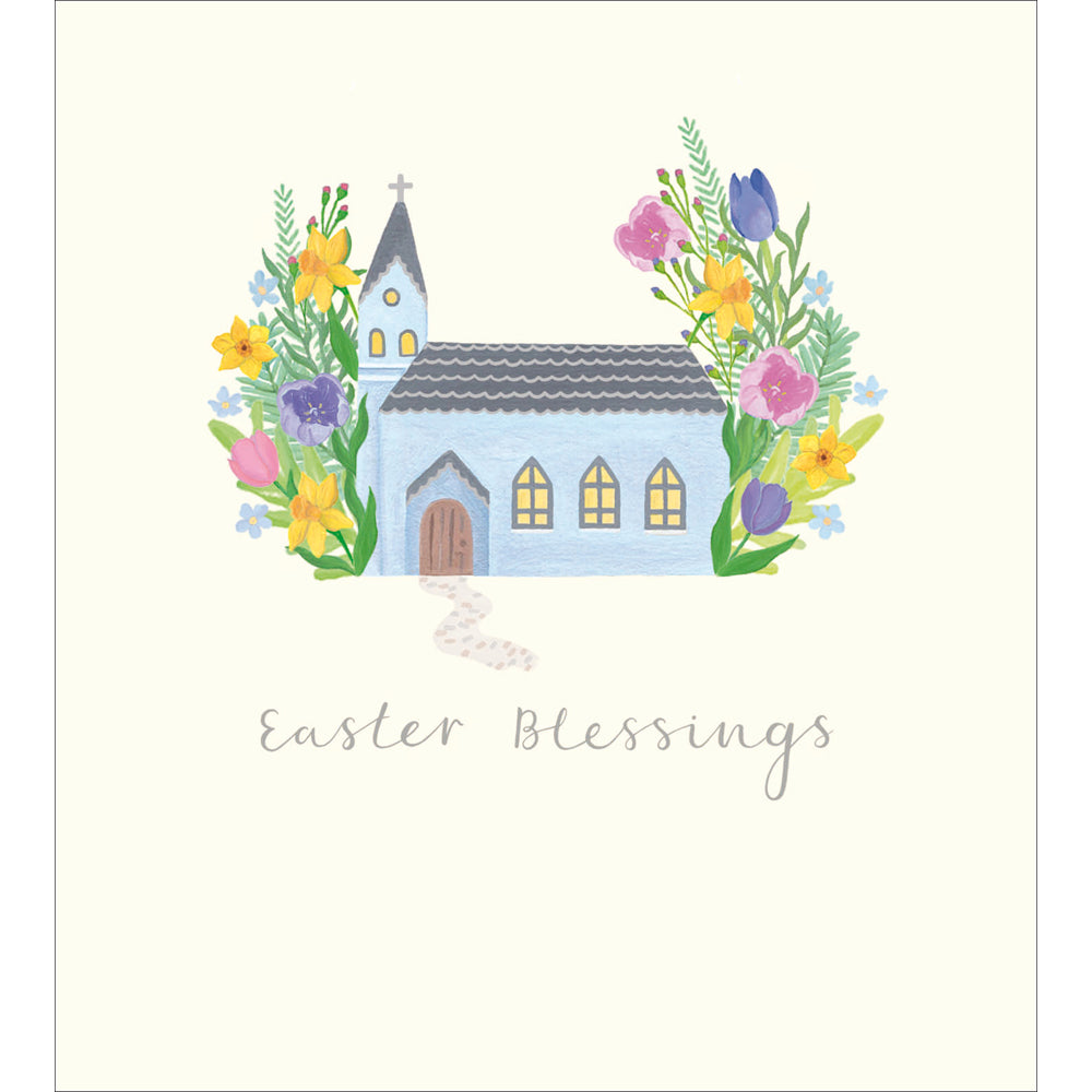 Pack Of 5 Easter Blessings Divine Bloom Contemporary Pack Of Greeting Cards
