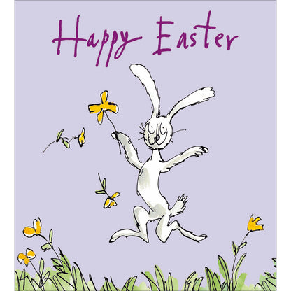 Pack Of 5 Quentin Blake Hopping Into Easter Artistic Pack Of Greeting Cards