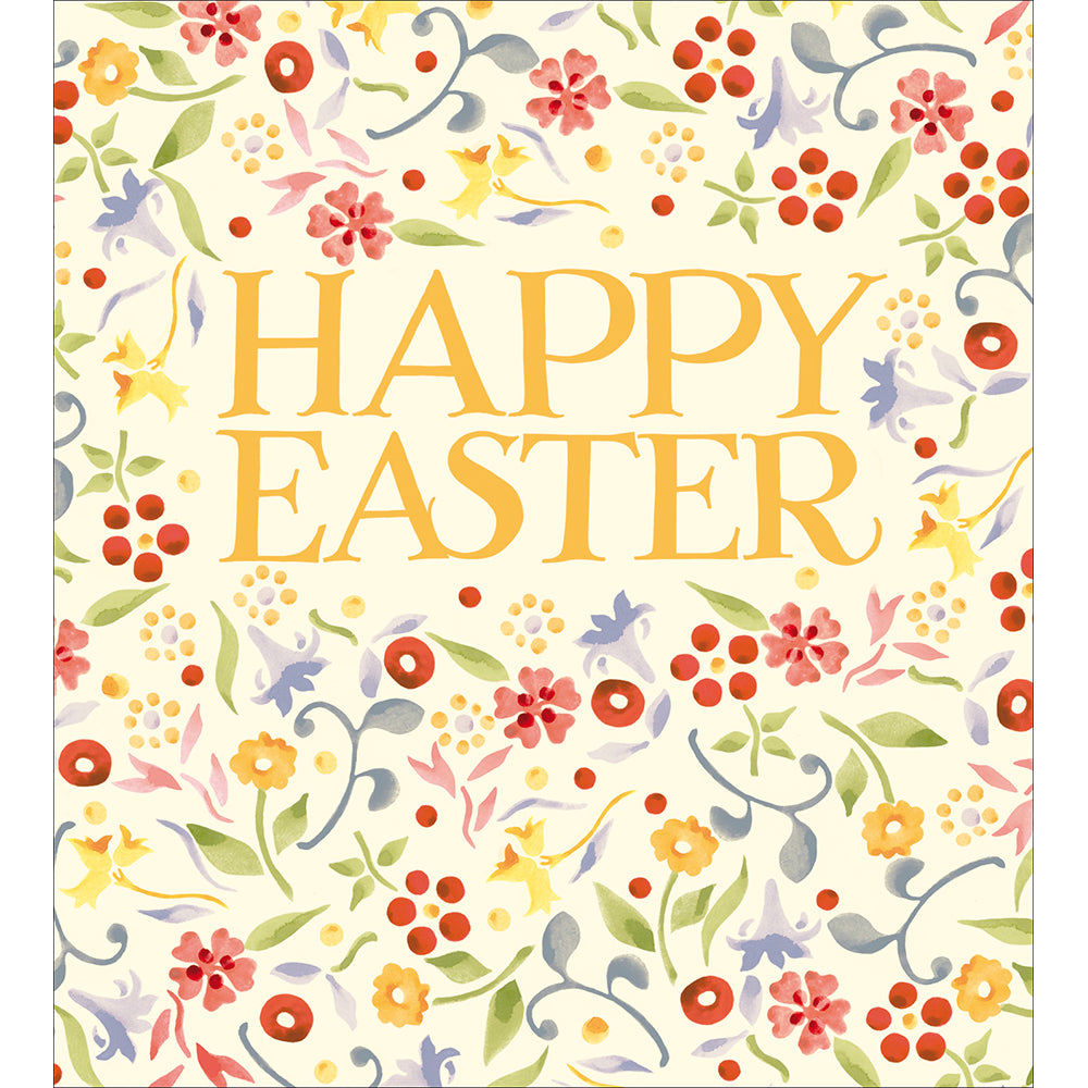 Pack Of 5 Emma Bridgewater Egg-citing Spring Blooms Easter Greeting Cards