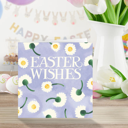Emma Bridgewater Easter Wishes Hello, Daisies Artistic Easter Greeting Card