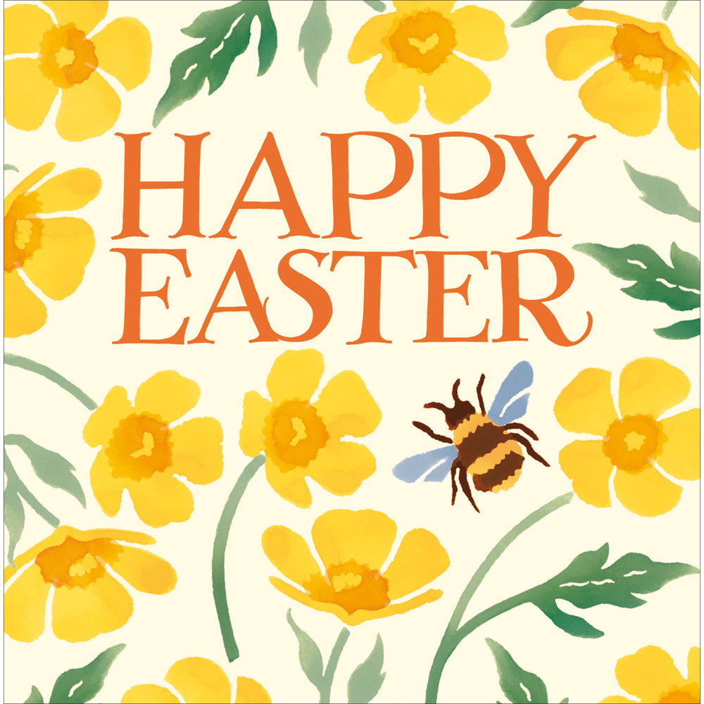 Emma Bridgewater Happy Easter Buzzin' With Beauty Artistic Greeting Card