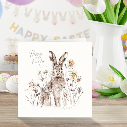 National Trust Happy Easter Hop Into Spring Easter Charity Greeting Card