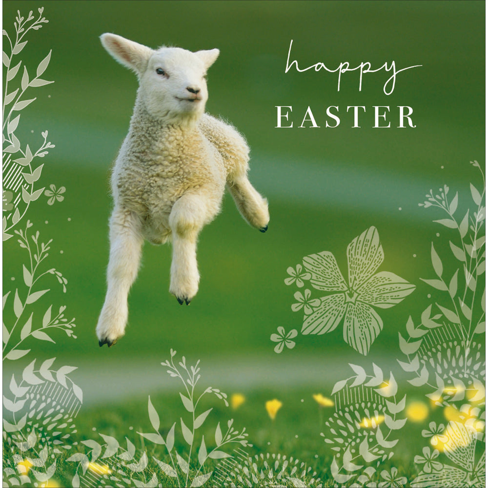 Happy Easter Spring Has Sprung Cute Easter Greeting Card