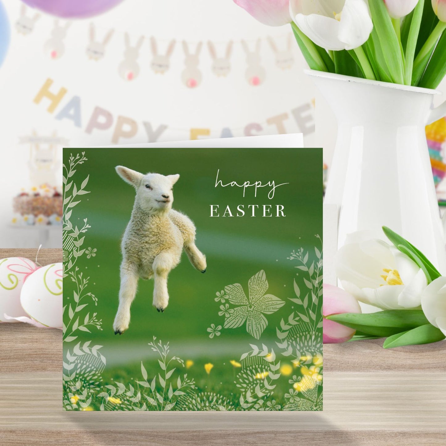 Happy Easter Spring Has Sprung Cute Easter Greeting Card
