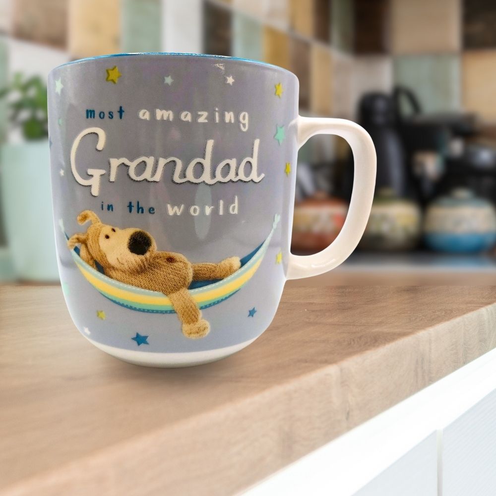 Boofle Amazing Grandad Snooze With Boofle Mug Gift Idea