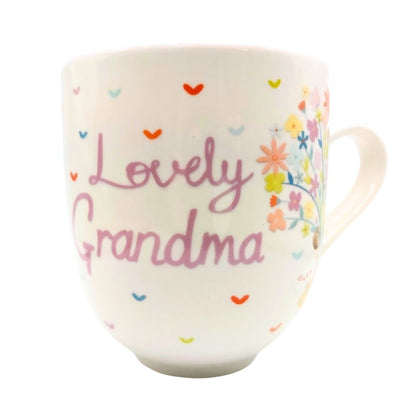 Boofle Lovely Grandma Blooming Lovely Bouquet Mug Gift Idea