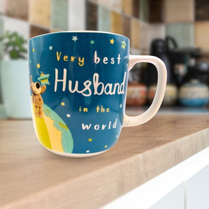 Boofle Best Husband Pawsitively Peak Performance! Mug Gift Idea