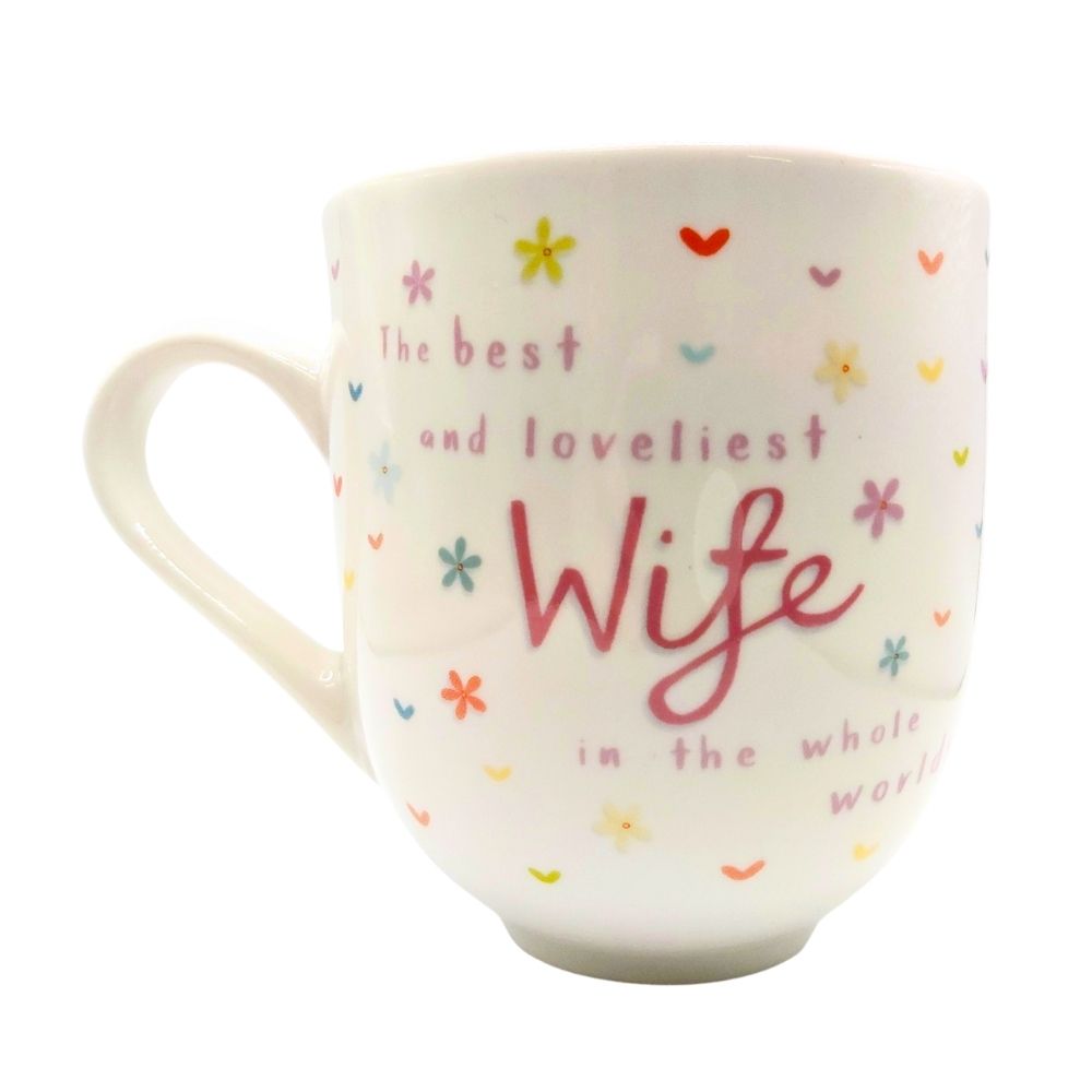 Boofle Amazing Wife Love Blooms Fur-Ever Mug Gift Idea