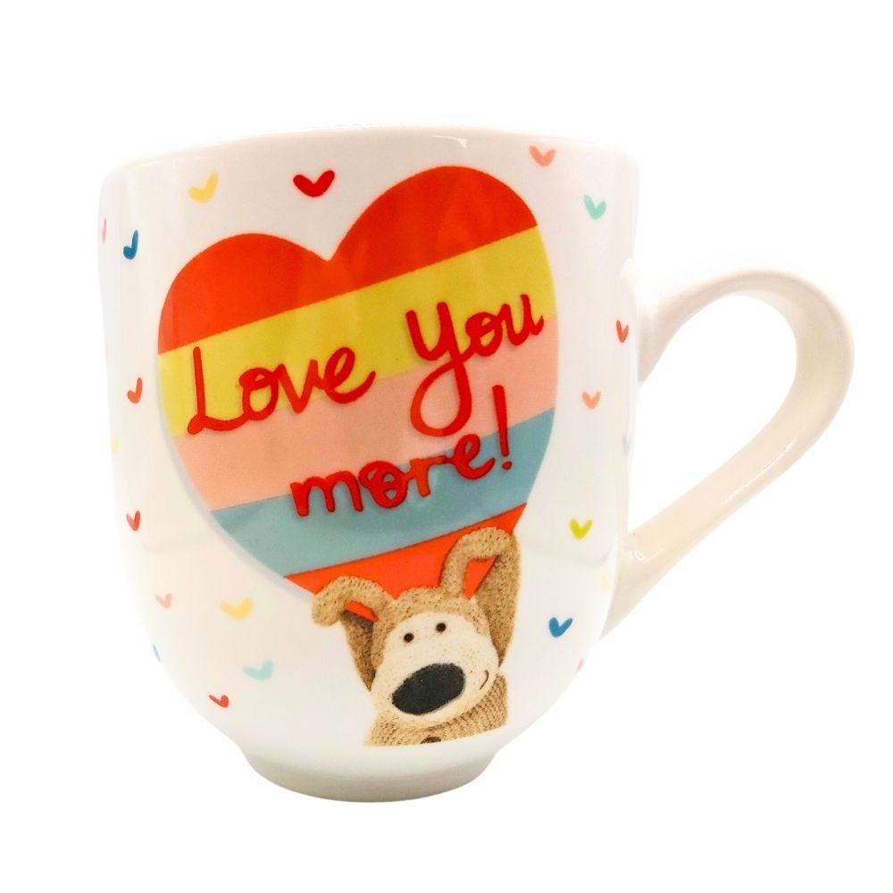 Boofle Love You More Love In Technicolor Mug Gift Idea