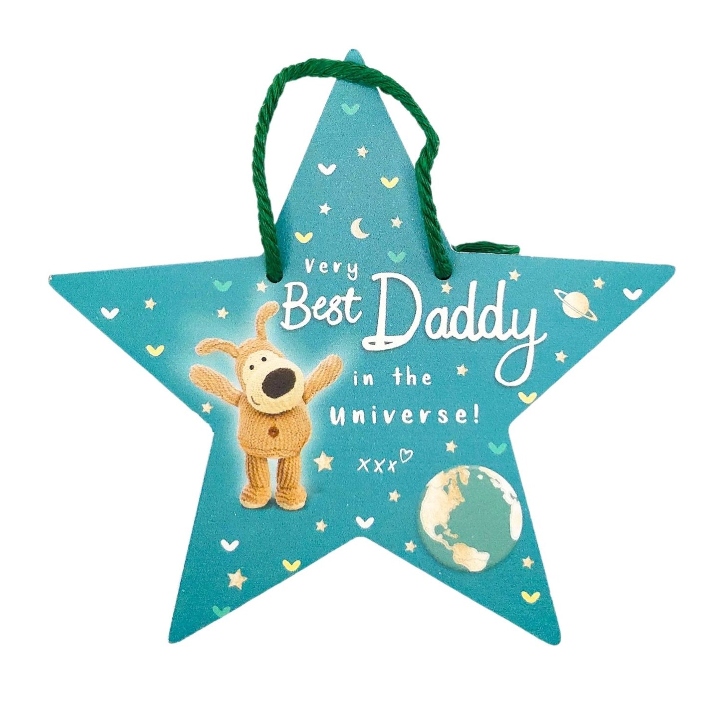 Boofle Best Daddy Shining Night Sky Plaque Gift Idea