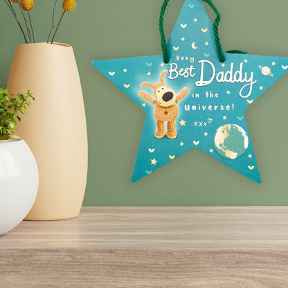 Boofle Best Daddy Shining Night Sky Plaque Gift Idea