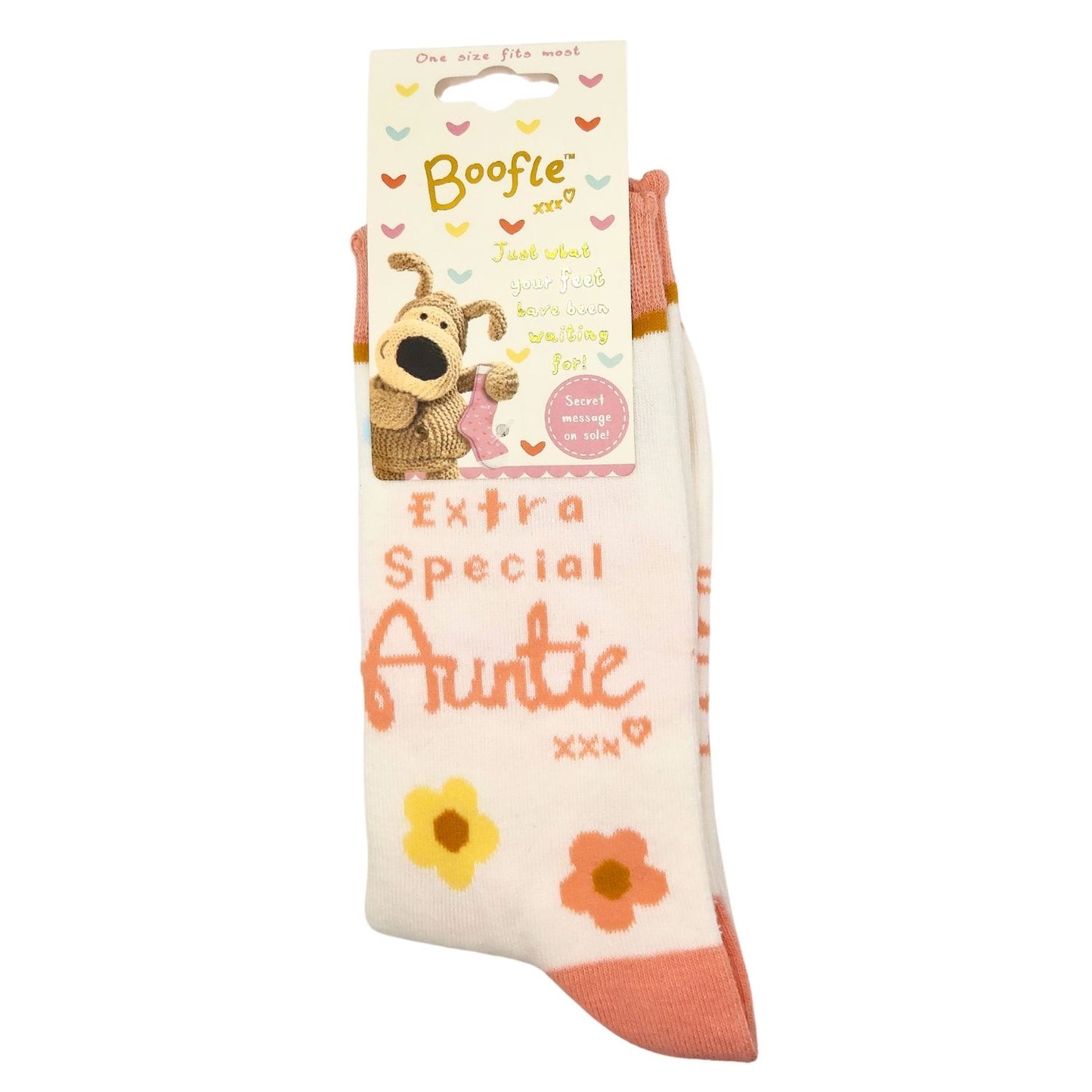 Boofle Special Auntie Petals In Harmony Socks Gift Idea