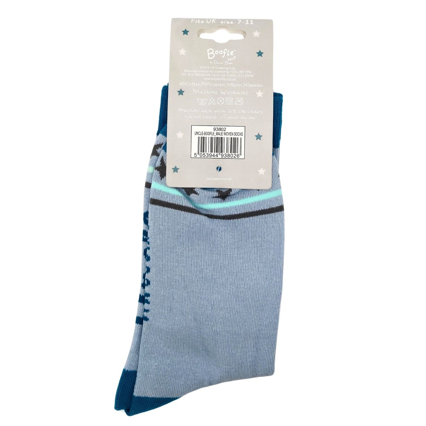 Boofle Awesome Uncle Starstruck Pup-Arazzi Socks Gift Idea