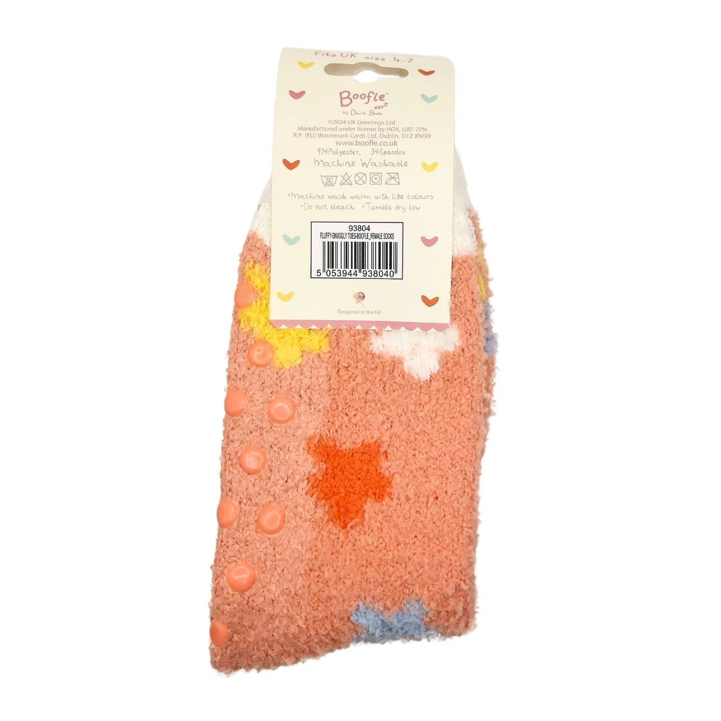 Boofle Snuggly Toes Flower Power Feet! Socks Gift Idea