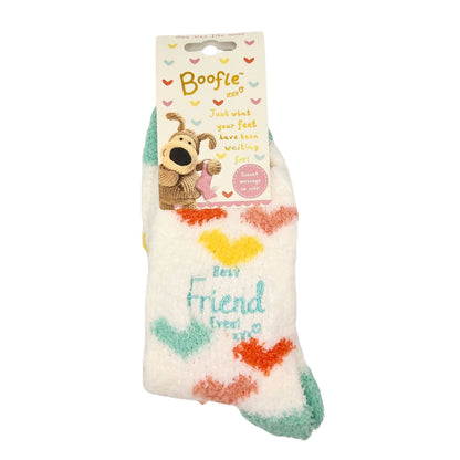 Boofle Best Friend Heart And Sole Socks Gift Idea