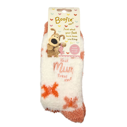 Boofle Best Mum Butterfly Paws Rock Socks Gift Idea