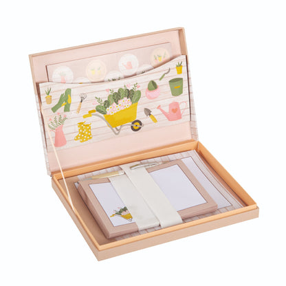 Gifted Stationery Potting Shed Letter Writing Set Contains Pen, Paper & Envelopes