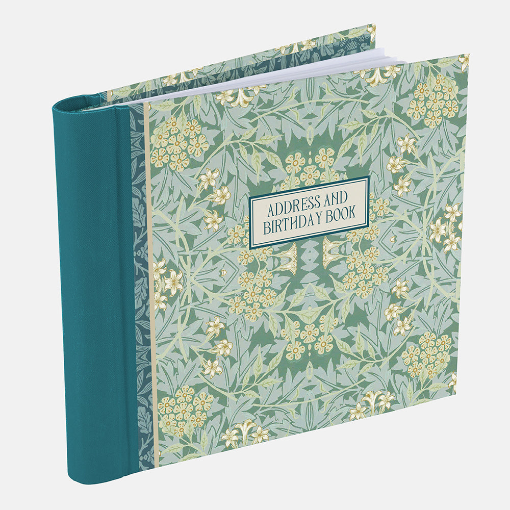 Gifted Stationery William Morris Address & Birthday Book