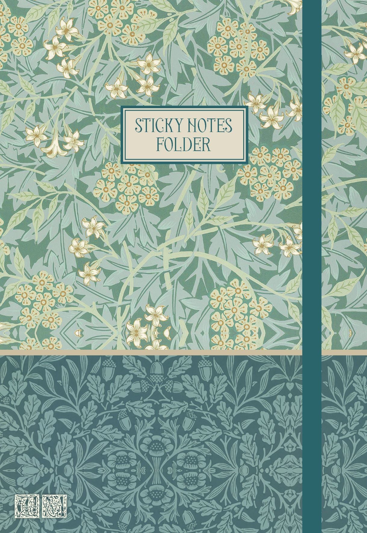 Gifted Stationery William Morris Sticky Notes Folder