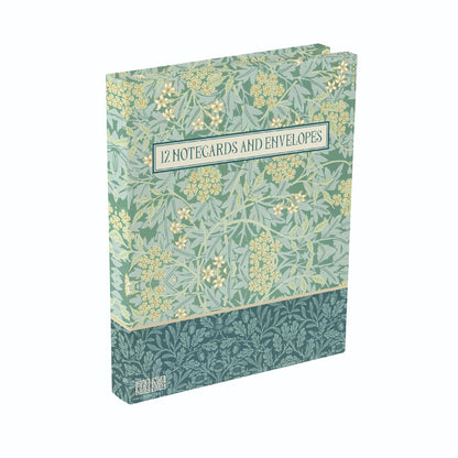 Gifted Stationery William Morris 12 Notecards & Envelopes In Wallet