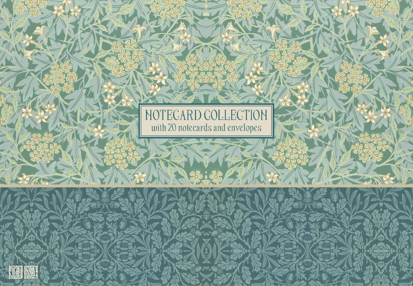 Gifted Stationery William Morris 20 Notecards & Envelopes Set