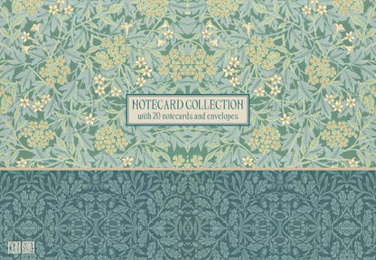 Gifted Stationery William Morris 20 Notecards & Envelopes Set