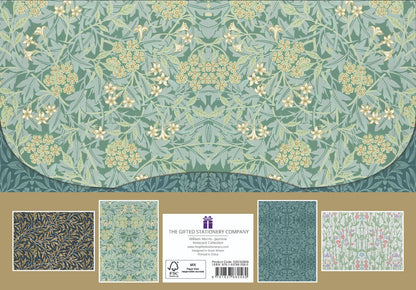 Gifted Stationery William Morris 20 Notecards & Envelopes Set