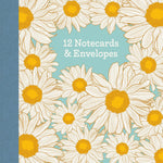 Gifted Stationery Hazy Daisies 12 Notecards & Envelopes In Wallet
