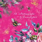 Gifted Stationery Queen Bee 12 Notecards & Envelopes In Wallet