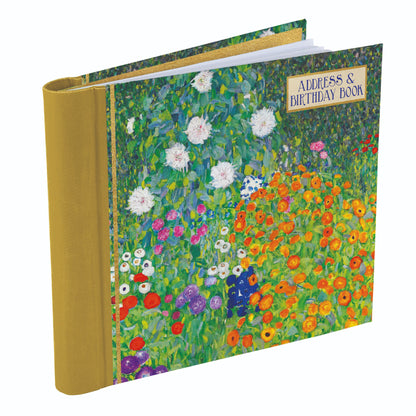 Gifted Stationery Klimt Floral Address & Birthday Book