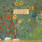 Gifted Stationery Klimt Floral 12 Notecards & Envelopes In Wallet