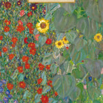 Gifted Stationery Klimt Meadow Magnetic Shopping List