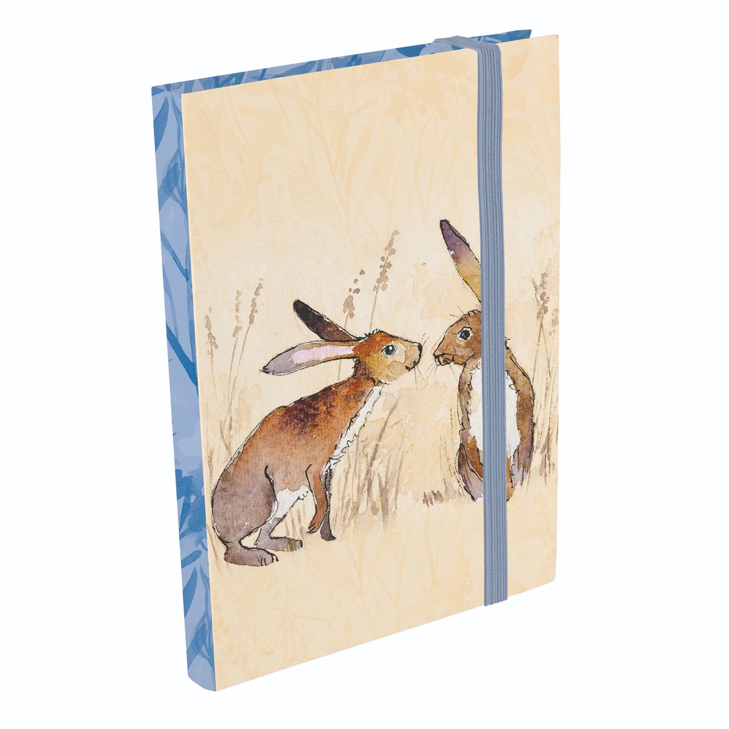 Gifted Stationery Kissing Hares Watercolour A6 Notebook