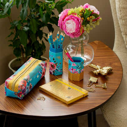 Gifted Stationery Queen Bee Pencil Set In Case