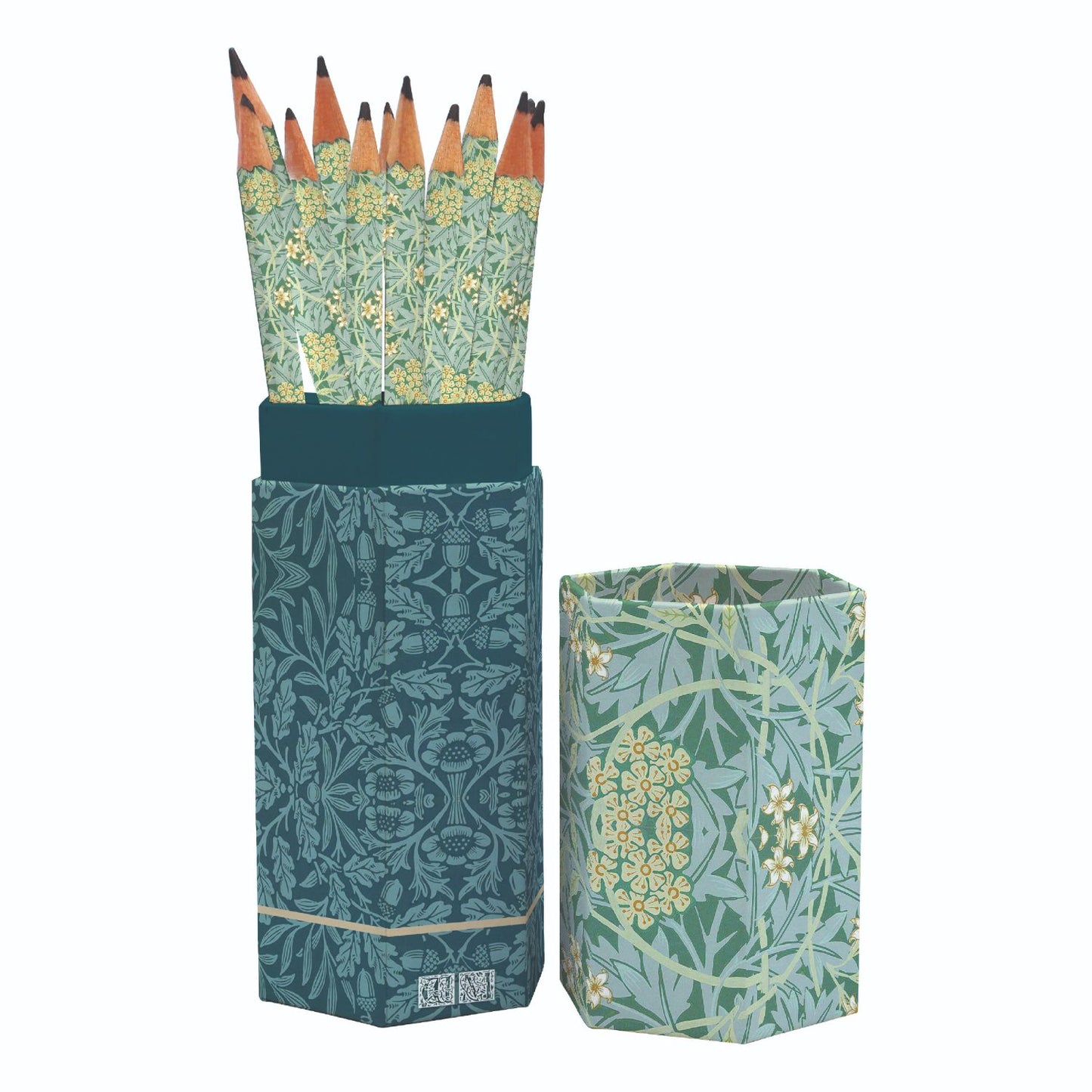 Gifted Stationery William Morris Pencil Set In Case